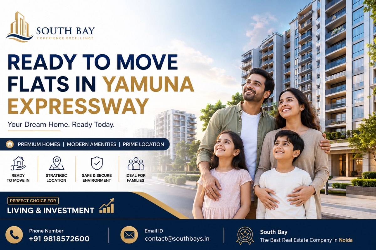 Ready to Move Flats in Yamuna Expressway